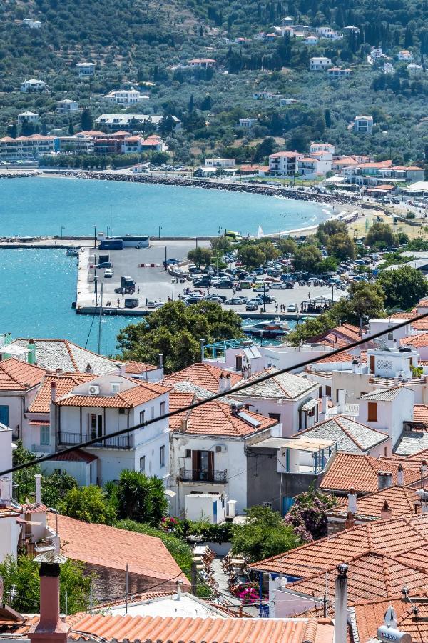 Breezy Rooftop House Skopelos Exterior foto